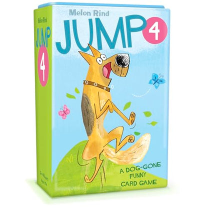 Melon Rind Jump 4, Math Game for Kids Learning Multiples of 4, Lively Puppy Themed Card Game, a Fun Math Activity for Boosting Confidence, Quick and Easy Screenless Fun, Ages 7+ - style: Multiples of 4