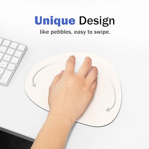 GREEDY FARMERS Mouse pad, Non-Slip Washable Waterproof Computer Mouse pad (Vanilla Cream) - color: Vanilla Cream
