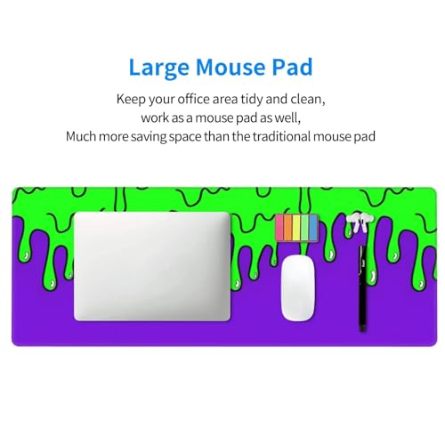 Gaming Mouse Pad Abstract Dripping Design Desk Mat Desk Pad Large Gaming Mouse Pad E-Sports Office Keyboard Pad Computer Mouse Non-Slip Computer Mat Gift for Teen Boyfriend Girlfriend - color: Dripping