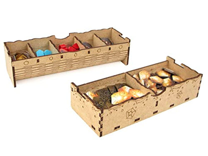TowerRex Organizer for Sleeping Gods and Tides of Ruin Expansion, Storage Insert for Board Game, Accessories Upgrade