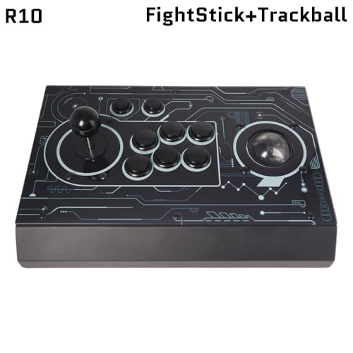 FightBox R10 Arcade Fight Stick With Trackball Retro Game Controller