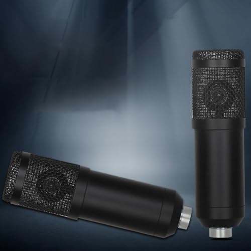 USB Streaming Microphone Cardioid Condenser Microphone for Recording Gaming Podcasting Broadcasting and Home Studio with Volume Control Knob for Pc and Laptop Use