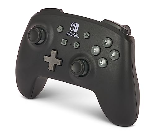 PowerA Wireless Controller for Nintendo Switch/Switch Lite/OLED Model - Midnight, AA Battery Powered (Battery Included), Officially Licensed by Nintendo