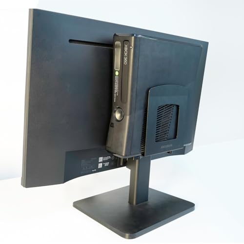 Adjustable Electronic Device Wall Mount|Universal Holder for Small Computers, Gaming Consoles（Xbox 360，Xbox One, PS4），Mini PC，Small Form Factor Desktop Tower, UPS .Fits 1.6" to 3.8" Width