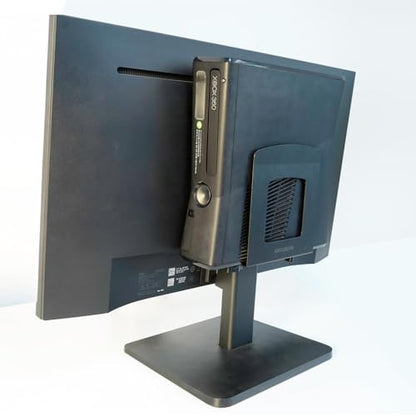 Adjustable Electronic Device Wall Mount|Universal Holder for Small Computers, Gaming Consoles（Xbox 360，Xbox One, PS4），Mini PC，Small Form Factor Desktop Tower, UPS .Fits 1.6" to 3.8" Width