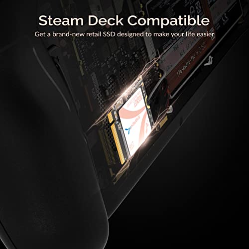 SABRENT Rocket Q4 2230 NVMe SSD 2TB – PCIe Gen4 M.2 Internal SSD for Steam Deck, ROG Ally, Surface Pro, Mini PCs – DRAM-Less QLC, Up to 5GB/s, Single-Sided, Compact Form Factor [SB-213Q-2TB] - size: 2TB