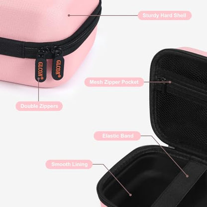 Hard Shell Camera Case,Shockproof Camera Carrying Case | for KODAK PIXPRO FZ55/FZ45, CAMKORY Camera, Compact Travel Bag with Mesh Pocket for SD Card, Shockproof Holder