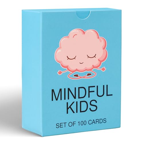100 Mindfulness Conversation Cards for Kids - Enable Meaningful Conversations with Kids - style: Kids Conversation Cards