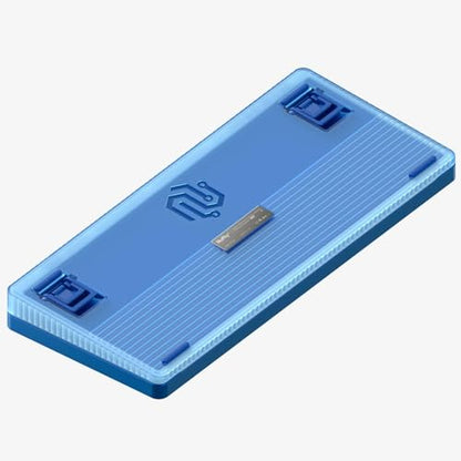 nuphy Halo75 V2 Mechancial Gaming Kyeboard,75% Wireless Hot Swappable Bluetooth Keyboard,83 Kyes RGB Backlit Keyboard,Support Bluetooth/2.4GHz/USB-C (Blue, Lemon (55gf)) - color: Blue, size: Lemon (55gf)