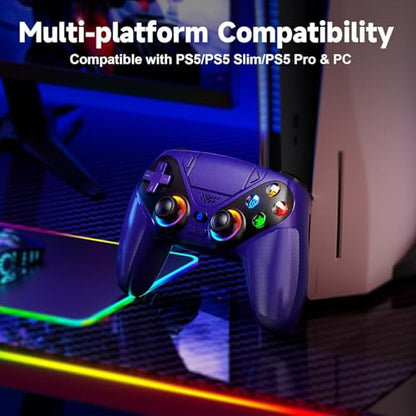 Dinosoo Wireless Controller for PS5/PlayStation 5 & PC