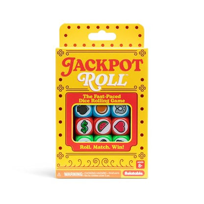 Jackpot Roll by Relatable – A Fast Paced Casino Themed Dice Game for Family Game Night and Games for Adults – Includes 20 Betting Tokens, 50 Cards, 12 Dice and Instructions