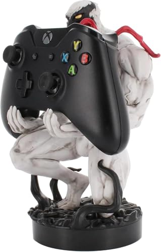 Exquisite Gaming Cable Guys Anti-Venom Controller Holder & Phone Stand, Marvel Collectible Figure, 8.5 in