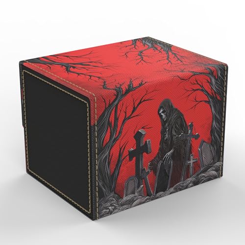 Vault's - TCG/MTG 100+ Card Art Deck Boxes (Necromancer) - style: Necromancer