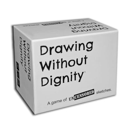 Drawing Without Dignity Party Drawing Game – Hilarious Sketching Game for Grown-Up Game Nights, Friends, Parties, Bachelorette Weekends & White Elephant Gifts
