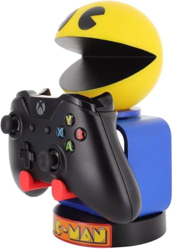 Cableguys Pac-Man Phone Holder & Controller Stand – Officially Licensed Retro Gaming Collectible Device Organizer