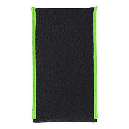 PlayVital Black Nylon Dust Cover for Xbox Series X Console, Soft Neat Lining Dust Guard, Anti Scratch Waterproof Cover Sleeve for Xbox Series X Console - Neon Green Trim - color: Neon Green Trim