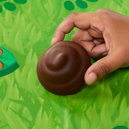 Hasbro Gaming Don't Step in It Preschool Game I Blindfolded, Poop Party Game | Spinner with 8 Fun Animal Moves | Ages 4+| 1+ Players I Funny Kids Board Games | Easter Gift for Kids