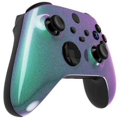 Stealth Controllers Wireless Controller for Xbox Series S, Xbox Series X, Xbox One - Soft Touch Feel - Custom Series S/X Controller (Green/Purple Fade) - color: Green/Purple Fade
