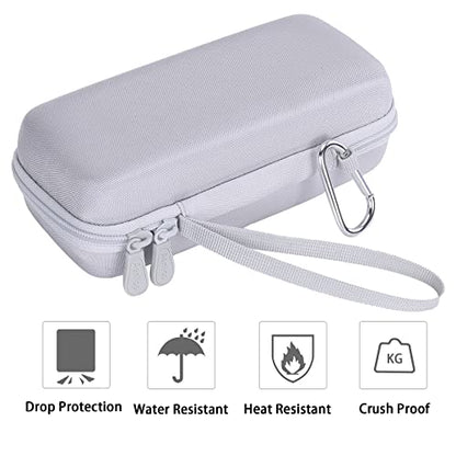 Aenllosi Hard Case for 12PCS Blaze Evercade C64 Alwa Cathedral, White | Hard shell construction, Water-resistant design, Dust-resistant design, Smooth zipper access, Case only