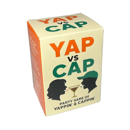 The Party Game of Yappin & Cappin - Fun Social Party Game for Gatherings with Bold Opinions and Wild Debates