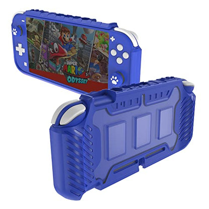 Protective Case for Switch Lite 2019, with Thumb Grip Caps | Only Fits Switch Lite 2019 (5.5"), Not for Switch 2 (2025 Release, 7.9"), No Screen Srotector Included, Blue - color: Blue
