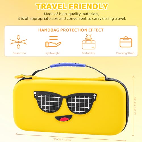 FUNDIARY SWITCH 2 Carrying Cases (Yellow) - color: Yellow