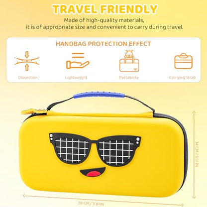 FUNDIARY SWITCH 2 Carrying Cases (Yellow) - color: Yellow
