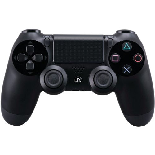 DualShock 4 Wireless Controller for PlayStation 4 - Jet Black [Old Model] (Renewed)