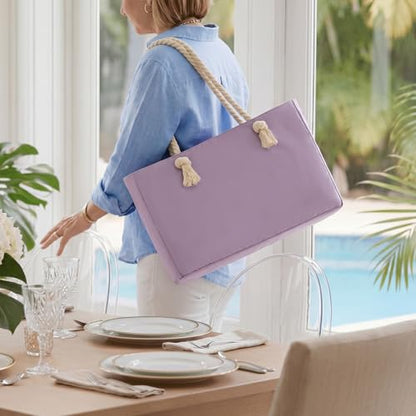 American Mahjong Tile Set, 166 White Tiles with Purple Bag, Accessories, 4 Mahjong Racks with Pushers, Mahjong Set for Beginners (Ma Jong, Mah-Jongg) - color: Purple