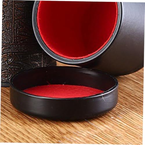 5pcs Plush Leather Dice Cup Lid Accessory Dice Shaker Cup Lid Replacement Parts for Storage Case