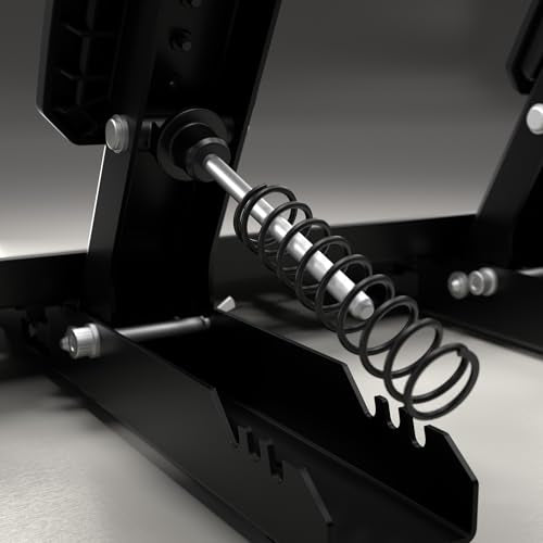 Thrustmaster Raceline Pedals III Modular Sim Racing Pedals - PS5, XBOX & PC | 3-pedal all-metal build, H.E.A.R.T sensors, 3 pressure adjustments, multiple springs, non-slip pads, load-cell upgrade ready - style: Raceline Pedals III