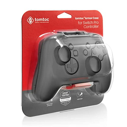Tomtoc Switch Pro Controller Case - Hard Shell Joystick Protector for Nintendo Switch OLED, Shock-proof, Anti-scratch, Water-resistant Accessory Cover