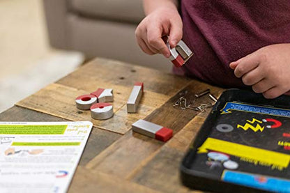 TS Shure by Bendon Educational Magnetic Science Experiment Learning Tin with 8 Magnets and 5 Paper Clips 50521 - style: Magnetic Science Set