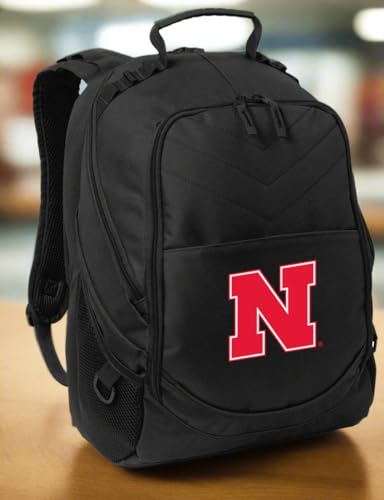 Broad Bay College Logo Backpack | Official Logo, Padded Laptop Computer Section, Premium 600 Denier Nylon Fabric, - color: Black