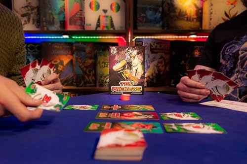 Ten Wickets - The Cricket Themed Card Game, Auction Bidding Game, Ages 8+, 2 Players, 20 Mins