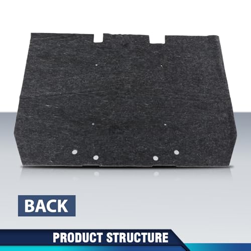 PIT66 Hood Insulation Pad 1/2" W/ Clips Compatible with Range Rover Classic Only 1987-1995 - style: 1987-1995 Range Rover Classic Only