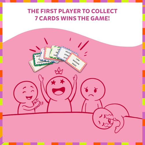 Cryptic Categories – Quick-Thinking Brain Game for Kids, Teens & Adults | Fast-Paced Word Unscramble Card Game, Perfect for Parties & Game Night, Ages 10, 11, 12 & Up, 3-8 Players