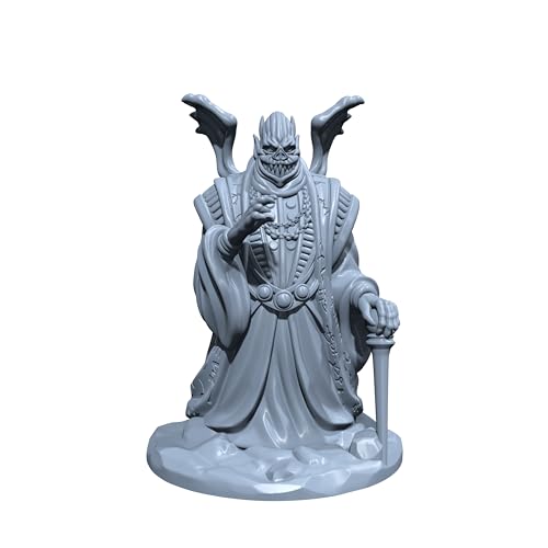 Generic Styxrazor, The Stygian Horror | Amnizu | Stygian Devil Miniature for Tabletop Games Like D&D and War Gaming Medium (Normal Size), Gray, 02S054 - size: Medium (Normal Size)