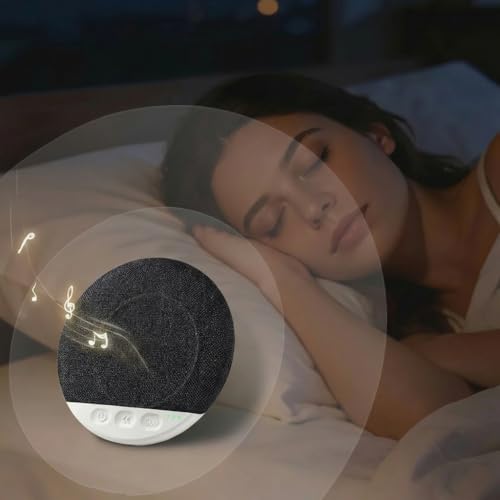 Under Pillow Speaker for Sleeping, Bluetooth Sleep Speaker with White Noise Machine and Timer, Headphone-Free Mini Sound Speaker for Side Sleepers (Gray) - color: Gray