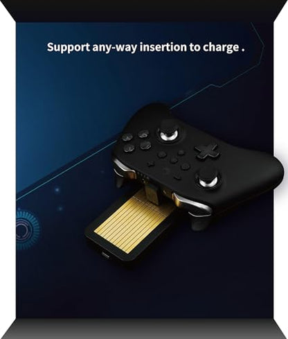 GuliKit Controller Charger Station for PS 5, Fast Dual Charging Dock Stand with Adapter/Cable/LED Indicator, Docking Station Replacement for PS 5 Accessories Kits & GuliKit KK2/KK3 Controller