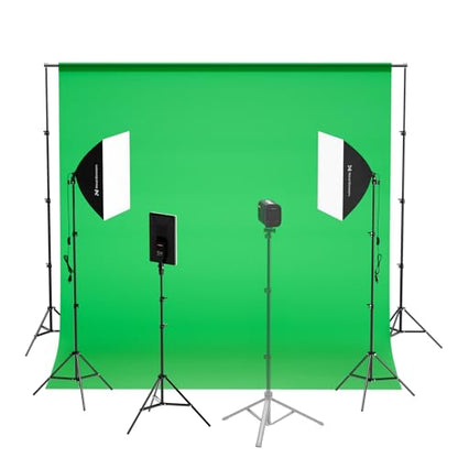 NearStream VM20 Streaming Camera and VK40 Photography Lighting Kit Bundle, for Livestreaming, Video Creation