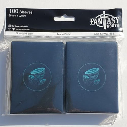Elements I - 100 Textured Matte TCG Card Sleeves - Fits Magic MTG Commander Pokemon and Other Card Games - Playing Card Sleeves (Air) - style: Air