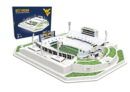 Pro Lion 3D Jigsaw Puzzle Milan Pushkar Stadium Construction Building Kits - 120 Pieces | West Virginia Football League Gifts for Boys, Adults, Men & Kids Aged 7+ | Puzzles Games Kit for Creative Fans - style: West Virginia Mountaineers