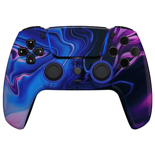 MODDEDZONE M Series Custom controller for PS5 - Wireless, OEM-Quality Custom Designs for Playstation 5 Controller- Diverse & Unique Styles for Enhanced Gaming (Chaos) - color: Chaos