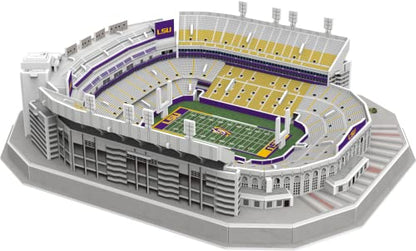 Pro Lion 3D Jigsaw Puzzle of Tiger Big Stadium Construction Building Kits - 88 Pieces | LSU Tigers Football League Gifts for Boys, Adults, Men & Kids Aged 7+ | Puzzles Games Kit for Creative Fans - style: Sport, Realistic