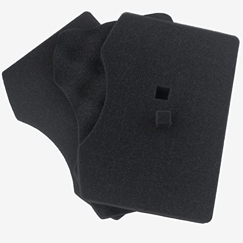 Small Plastic Case with Foam - Hard Carrying Briefcase with Pluck Foam Interior, Padded Protection for Storage, Kids Boss Baby Toys, Black, Outer Size: 9” x 7.7” x 2.2” - style: Inner Size-8.9" X 5.5" X 2.1"