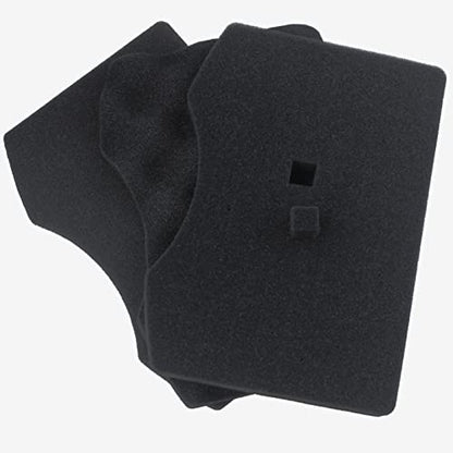 Small Plastic Case with Foam - Hard Carrying Briefcase with Pluck Foam Interior, Padded Protection for Storage, Kids Boss Baby Toys, Black, Outer Size: 9” x 7.7” x 2.2” - style: Inner Size-8.9" X 5.5" X 2.1"