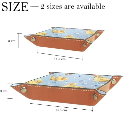 Cute Duck Dice Tray Dice Rolling Tray Folding Dice Holder for Dice Games, Like RPG, DND and Other Table Games - color: Multi 2