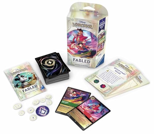 Disney Lorcana TCG: Fabled - Single-Player Deck Emerald and Ruby