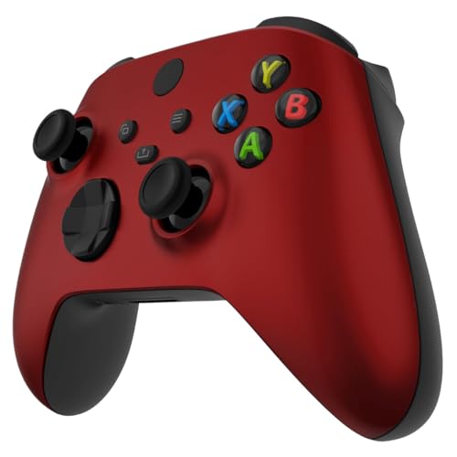 Stealth Controllers Wireless Controller for Xbox Series S, Xbox Series X, Xbox One - Soft Touch Feel - Custom Series S/X Controller (Red (Matte)) - color: Red (Matte)